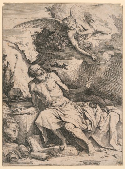 Sint Hiëronymus door Jusepe de Ribera