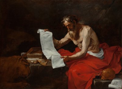 Sint Hiëronymus, 1646 door Jusepe de Ribera