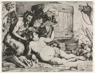 Silenus, 1628 door Jusepe de Ribera