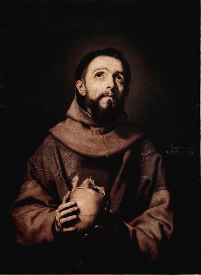 Sint Franciscus van Assisi door Jusepe de Ribera