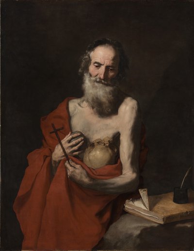 Sint Hiëronymus, ca. 1638-1640 door Jusepe de Ribera