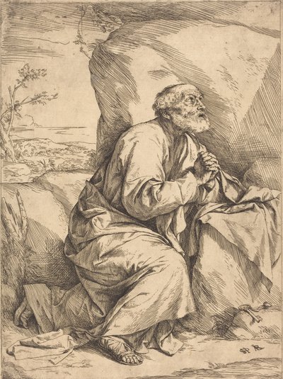 De boetedoening van Sint Petrus door Jusepe de Ribera