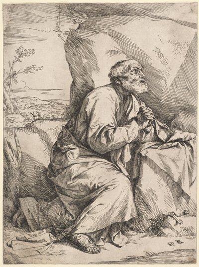 De boetedoening van Sint-Petrus door Jusepe de Ribera