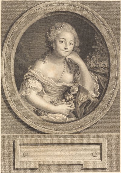 Het lichte kledingstuk door Juste Chevillet after Pierre Antoine Baudouin