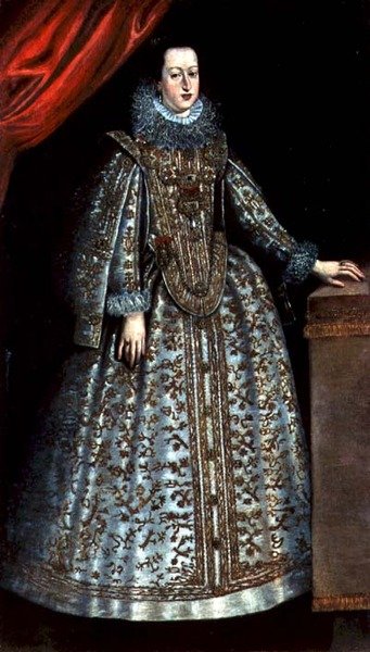 Portret van Eleonora Gonzaga, na 1621 door Justus (after) Sustermans
