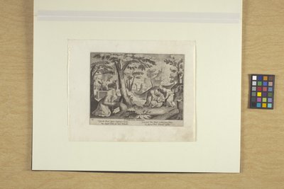Euphraxia Romana door Justus Sadeler