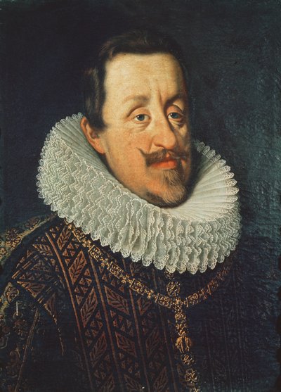 Portret van Ferdinand II (1578-1637) van Habsburg, 1622-37 door Justus Sustermans