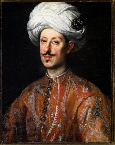 Portret van Ferdinando II de Medici (Ferdinand II de Medicis) (1610-1670) in oosterse kleding door Justus Sustermans