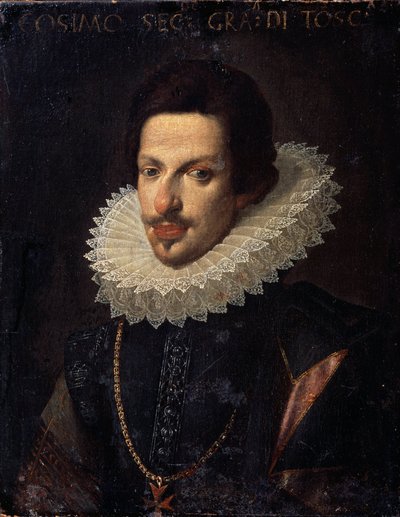 Portret van groothertog van Toscane Cosimo II de Medici (1590-1621) door Justus Suttermans