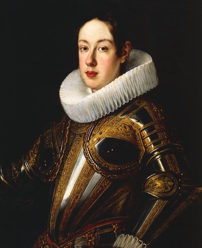 Portret van Ferdinand II, Heilige Roomse Keizer (Graz) door Justus Suttermans