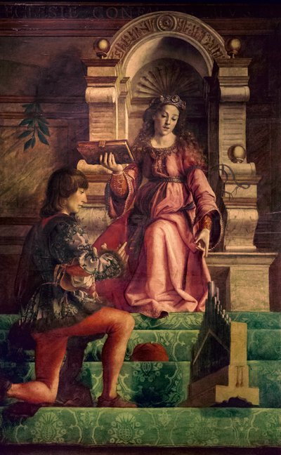 Muziek, ca. 1470 door Justus of Ghent