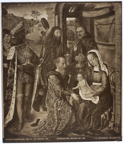 Aanbidding van de Wijzen door Justus van Gent