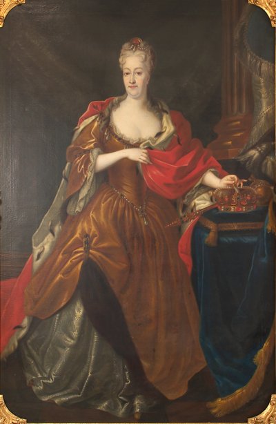 Portret van Christine van Polen door KMS 1150 Ubekendt