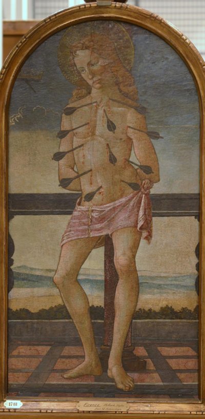 Sint Sebastiaan door KMS 1748 Ubekendt