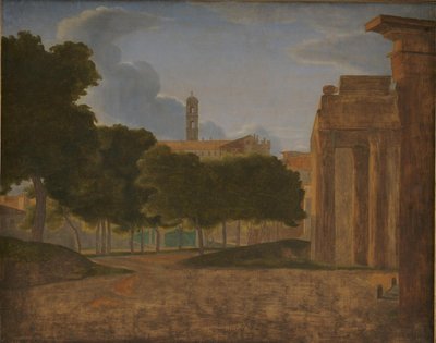 Uitzicht op het Forum Romanum en de Via Sacra. Op de achtergrond het Capitool door KMS 3850 Ubekendt