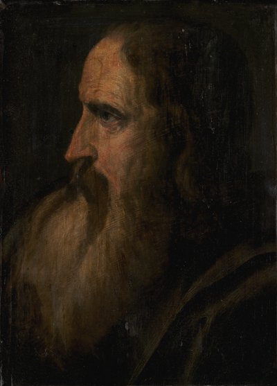 Portret van een Man met Baard door KMS 973 Ubekendt