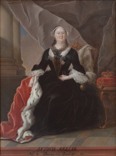 Antonia Amalia. Hertogin van Brunswijk en Lüneburg. Geboren 22 april 1696 door KMS Stroe 16 H Ubekendt
