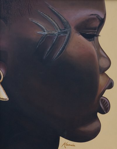 Tribal Mark, 2007 door Kaaria Mucherera