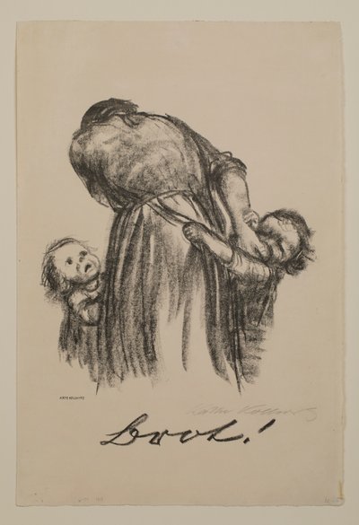 Brood! door Käthe Kollwitz
