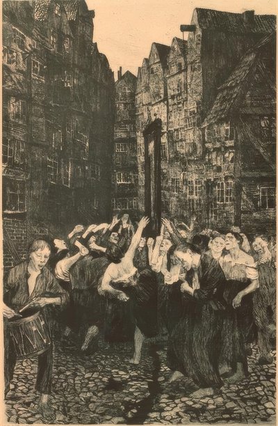 De Carmagnole door Käthe Kollwitz