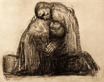 De ouders door Käthe Kollwitz