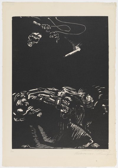 Honger door Käthe Kollwitz