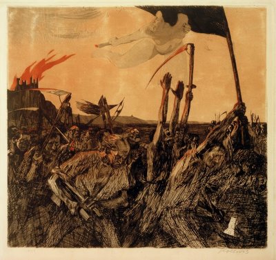 Käthe Kollwitz, Opstand door Käthe Kollwitz