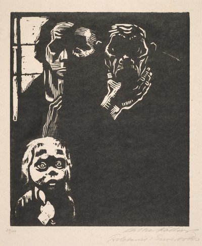 Proletariaat: Nr. 1 Werkloos door Käthe Kollwitz