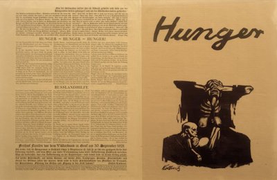 Sovjet-Rusland, voedselcrisis / pamflet door Käthe Kollwitz