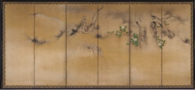 Winter- en Zomerbloemen door Kaiho Yusho