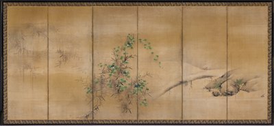 Winter- en Zomerbloemen door Kaiho Yusho