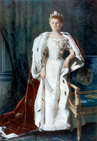 Koningin Wilhelmina van Nederland door Kaineke