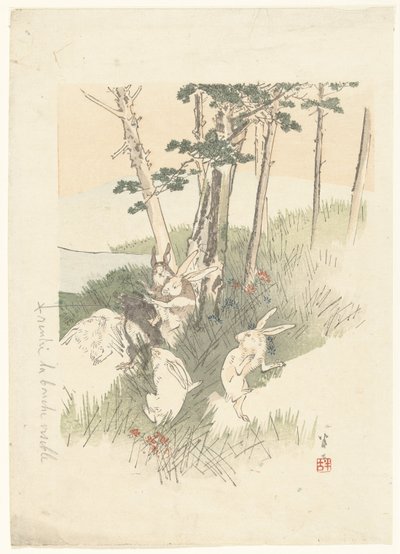 Konijnen en een mol door Kajita Hanko