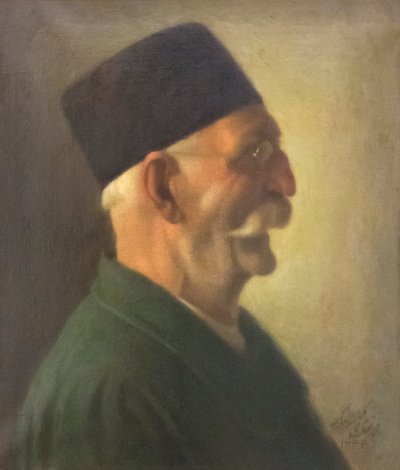 Zelfportret, Kamal-ol-Molk, museum voor schone kunsten, Sa
