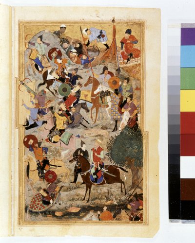 TIMUR (Timoer): Timur belegerde het kasteel van de Hospitaalridders in Smyrna in 1402 door Kamal ud Din Behzad