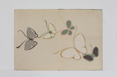 Chō senshu (Duizend soorten vlinders), Deel 2 door Kamisaka Sekka