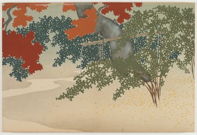 Bloemen van Honderd Werelden: Late Herfst door Kamisaka Sekka