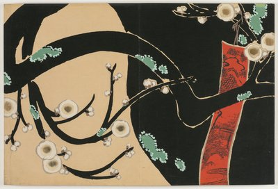 Bloemen van Honderd Werelden: Pruim door Kamisaka Sekka