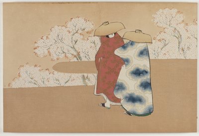 Bloemen van honderd werelden (Momoyogusa): De derde maand (Yayoi) door Kamisaka Sekka