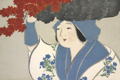 Kuroki Uri, uit Momoyo-gusa door Kamisaka Sekka