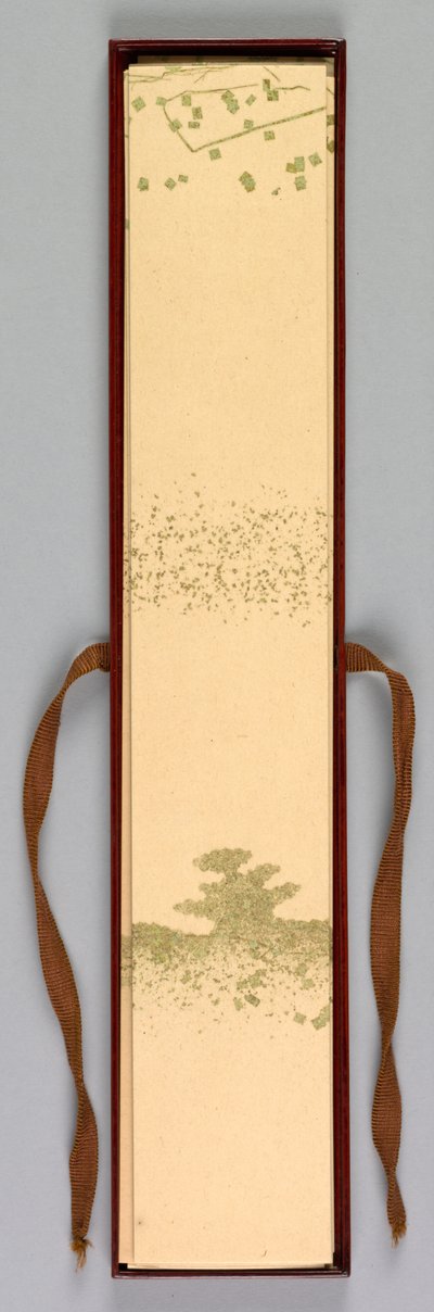 Gedichtenkaartdoos, 1868-1912 door Kamisaka Sekka