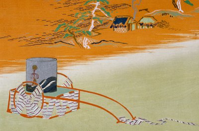 Zoutwaterwagen door Kamisaka Sekka