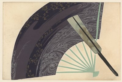 Waaiers door Kamisaka Sekka