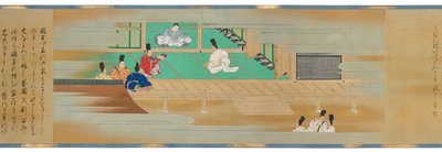 Het Verhaal van Shuten Doji, Edo-periode, 1700 door Kano Shoun