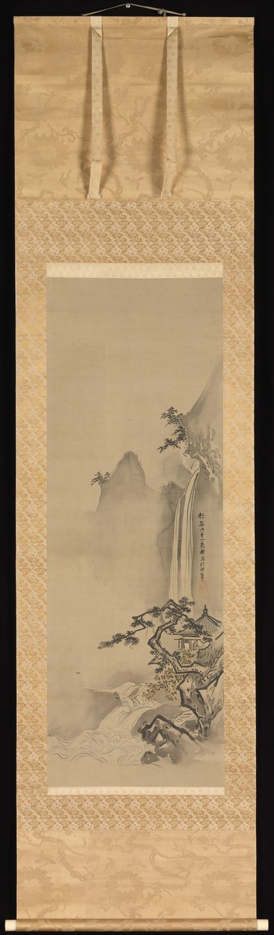 Zomerlandschap door Kanō Tan’yū