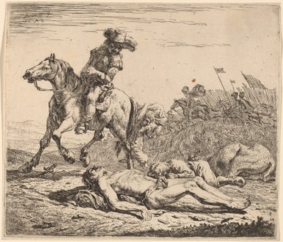 Slagveld door Karel Dujardin