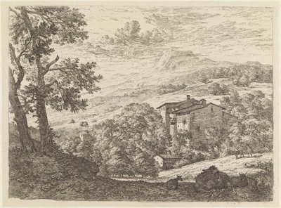 De ezel tussen de twee schapen door Karel Dujardin