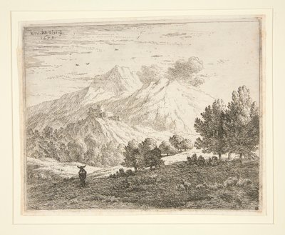 De vier bergen door Karel Dujardin