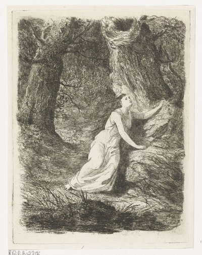 Olwene zwerft rond in het bos (serie titel) door Karel Frederik Bombled