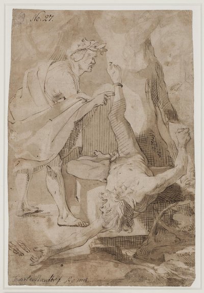 Apollo vilt Marsyas door Karel van III Mander